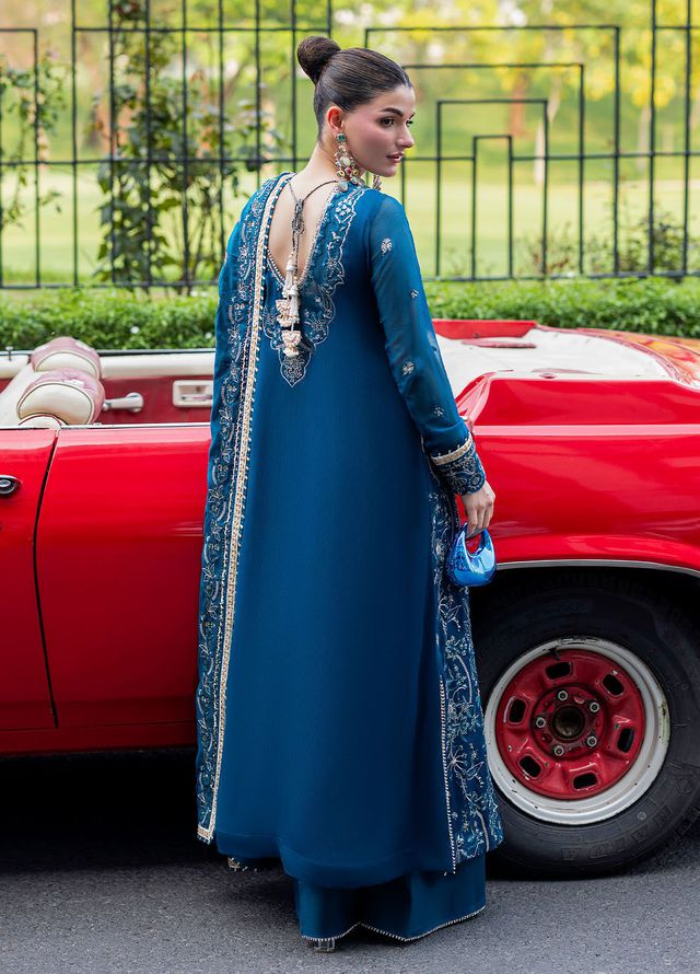 Sahane Embroidered Chiffon Suits Unstitched 3 Piece CT 25008 Breeze - Formals Collection