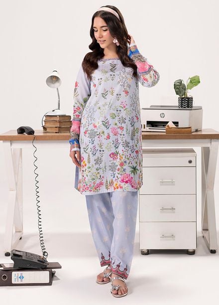 Sahane Pret Printed Poly Lawn 2 Piece Suit ME26005 LIT