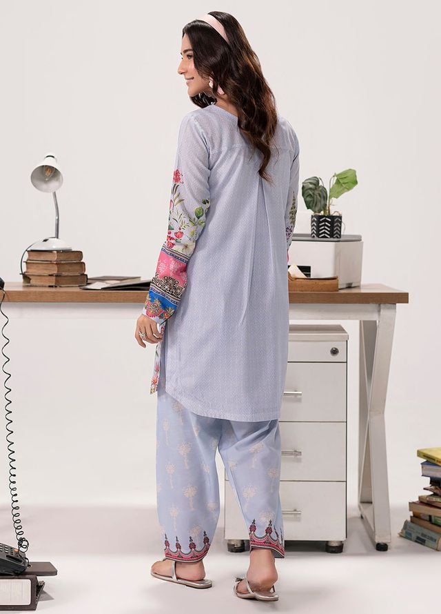 Sahane Pret Printed Poly Lawn 2 Piece Suit ME26005 LIT