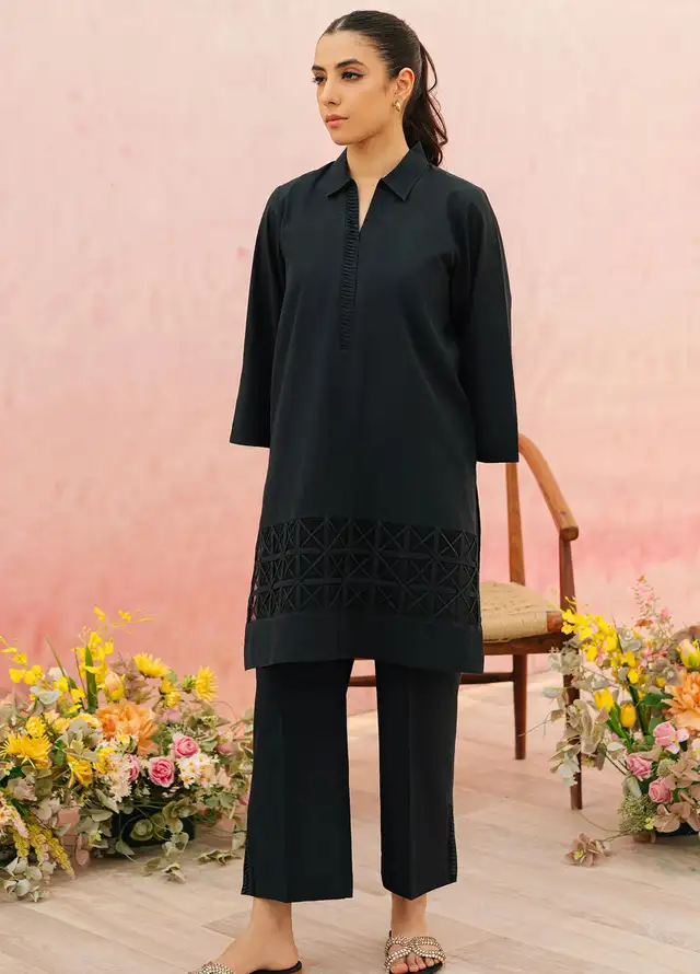 Sahar Pret Embroidered Jacquard 2 Piece Suit SSRB-RK-02 Edge