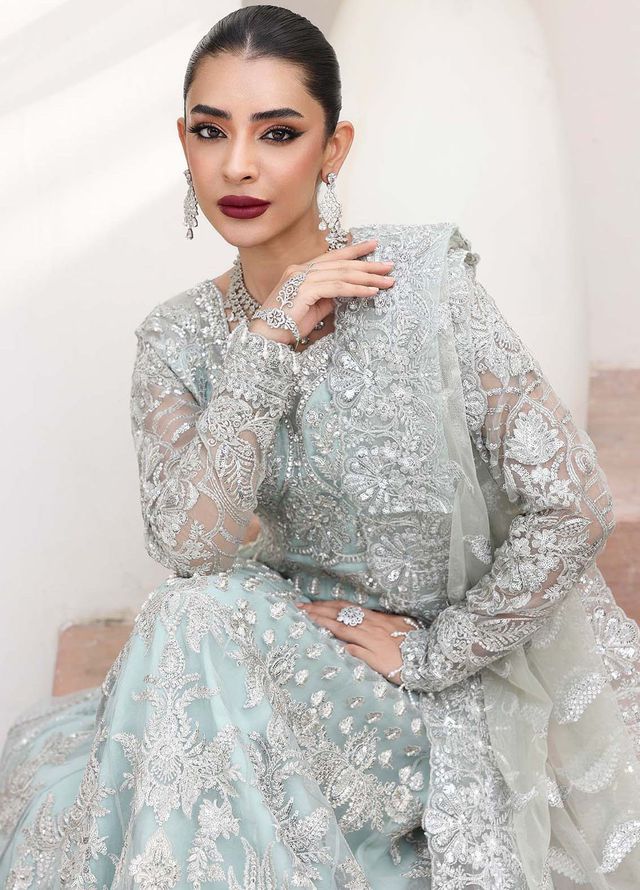 Saiyara by Imrozia Premium Pret Embroidered Organza 3 Piece Suit I-238 Zylah