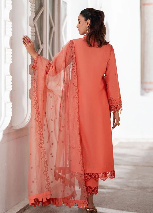 Salitex Embroidered Chikankari Lawn Suits Unstitched 3 Piece SUNS7CK031UT - Summer Collection