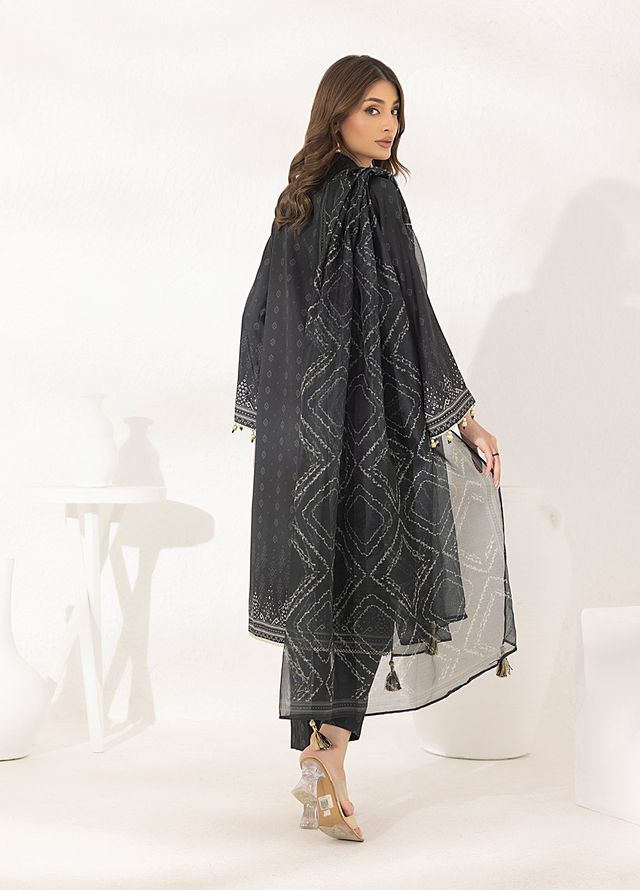 Salitex Printed Lawn Silk Suits Unstitched 3 Piece SUNS7ASI292UT - Summer Collection