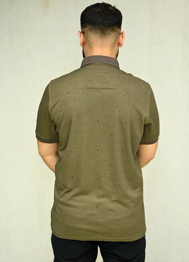 Sanaulla Exclusive Casual Cotton Polo 2010 Dark Green