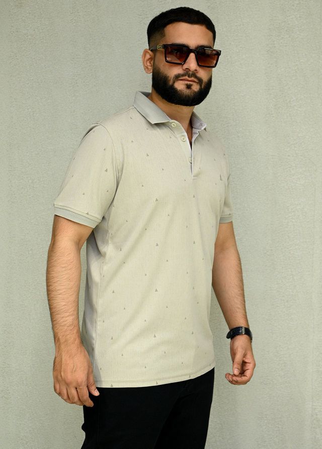Sanaulla Exclusive Casual Cotton Polo 2010 Light Grey