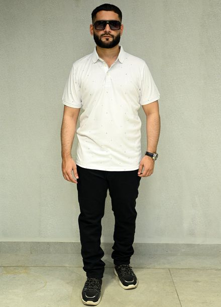 Sanaulla Exclusive Casual Cotton Polo 2010 White