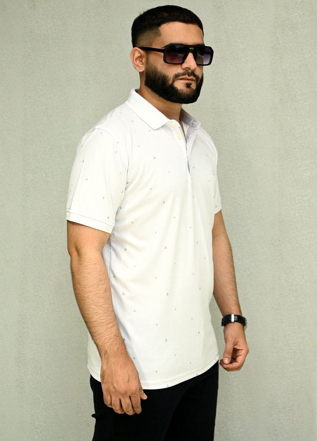 Sanaulla Exclusive Casual Cotton Polo 2010 White