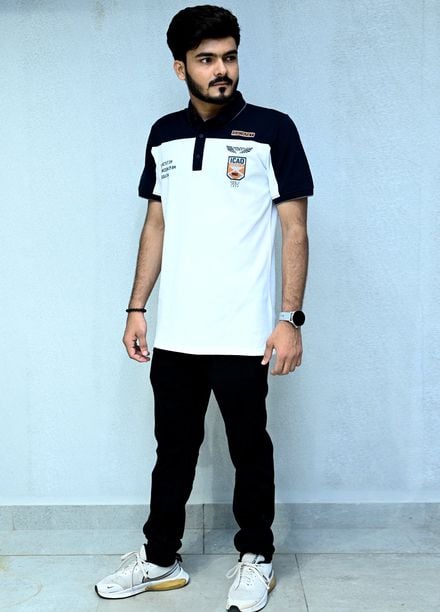 Sanaulla Exclusive Casual Cotton Polo 2026 White