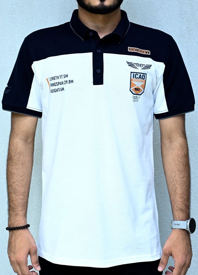 Sanaulla Exclusive Casual Cotton Polo 2026 White