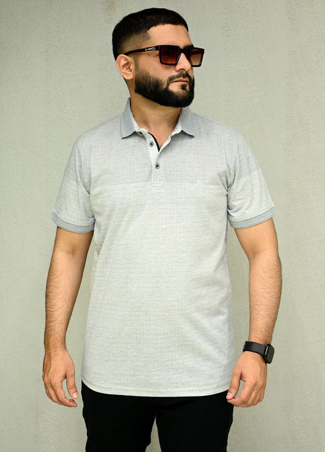Sanaulla Exclusive Casual Cotton Polo 2029 Grey