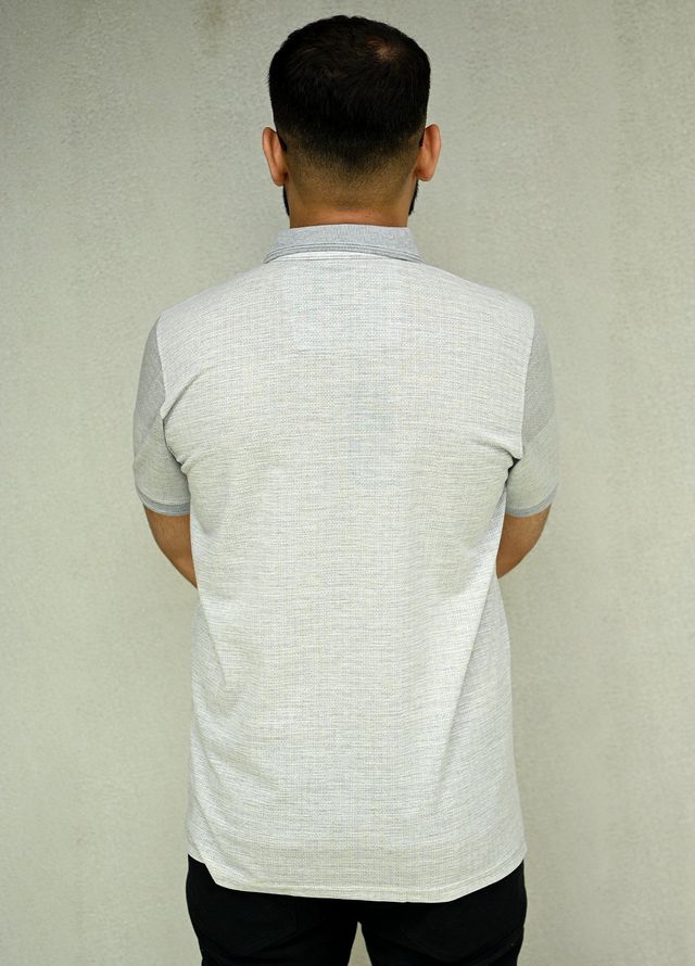 Sanaulla Exclusive Casual Cotton Polo 2029 Grey