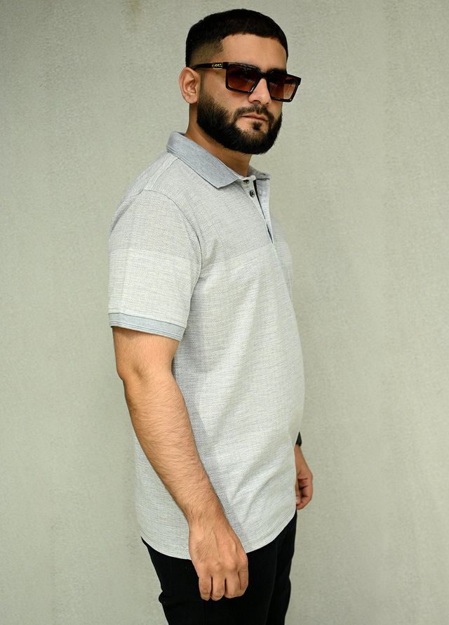 Sanaulla Exclusive Casual Cotton Polo 2029 Grey