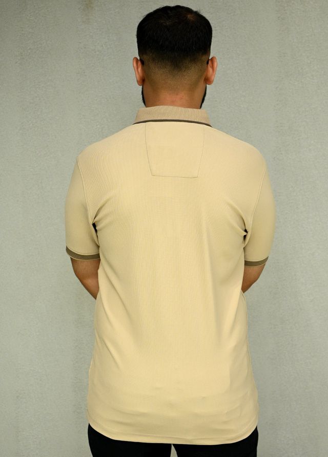 Sanaulla Exclusive Casual Cotton Polo 2045 Fawn