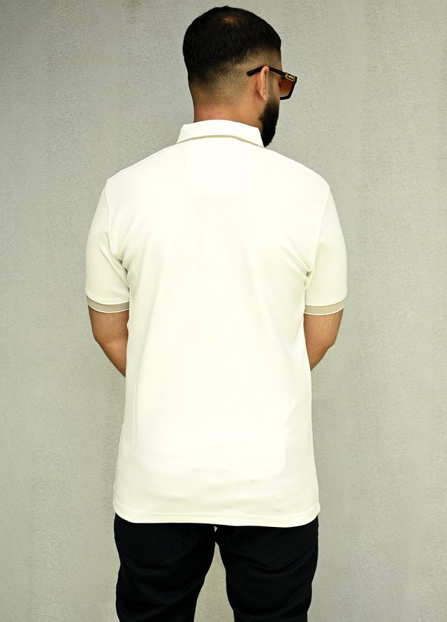 Sanaulla Exclusive Casual Cotton Polo 2045 White