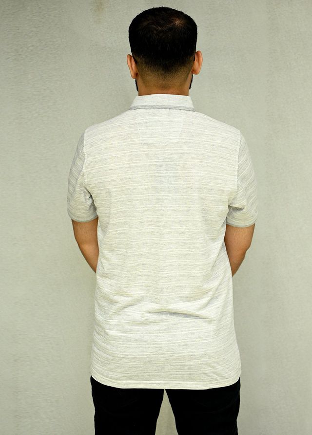 Sanaulla Exclusive Casual Cotton Polo 8188 Grey