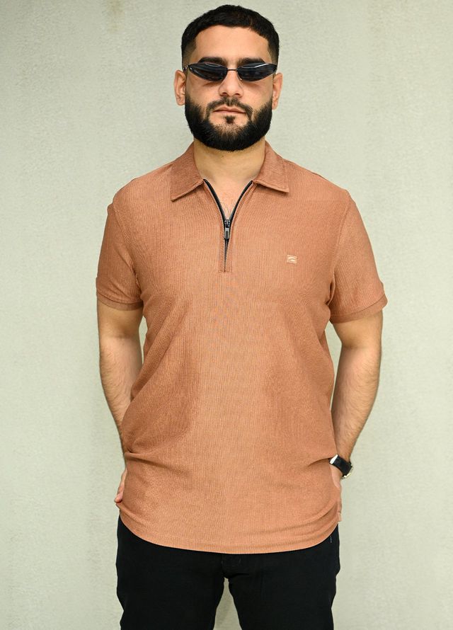 Sanaulla Exclusive Casual Cotton Polo 8194 Orange