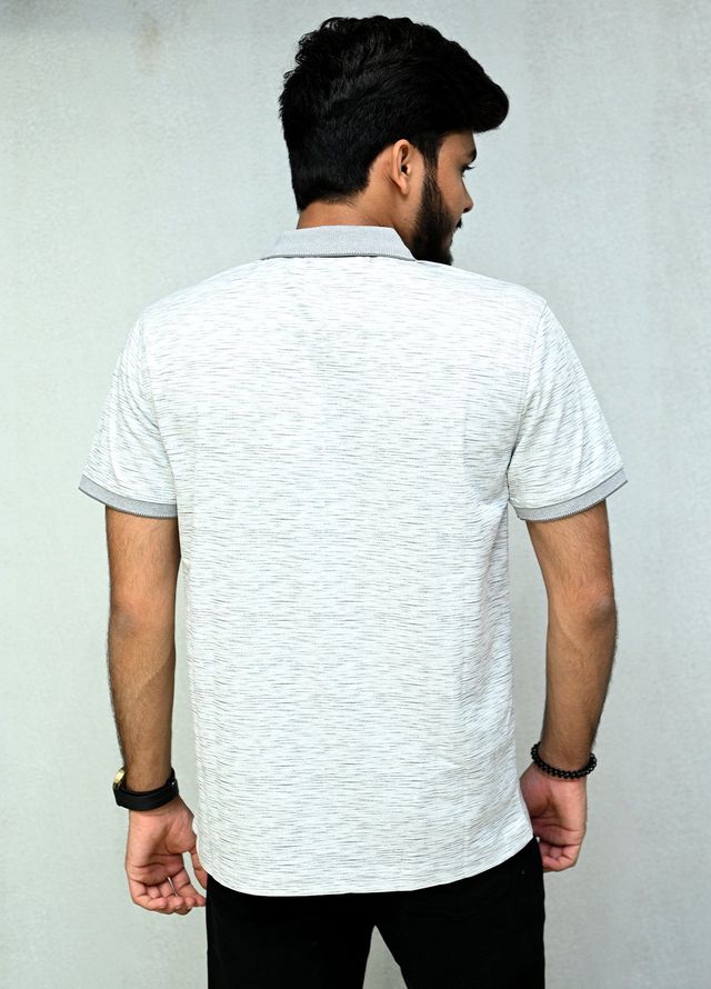 Sanaulla Exclusive Casual Cotton Polo D-3081 Light Green