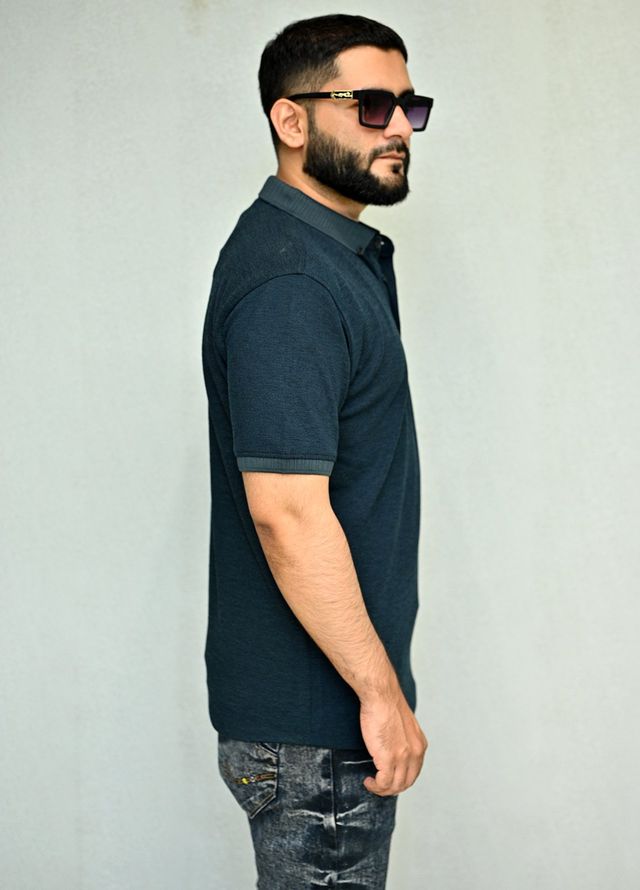 Sanaulla Exclusive Pret Casual Cotton Polo 2083 Dark Green