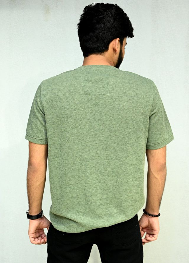 Sanaulla Exclusive Pret Casual Cotton Polo 2084 Green