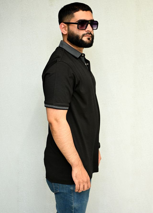 Sanaulla Exclusive Pret Casual Cotton Polo 8142 Fawn