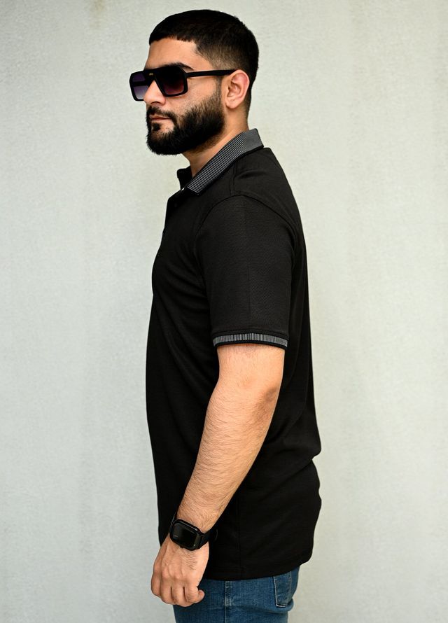 Sanaulla Exclusive Pret Casual Cotton Polo 8142 Fawn