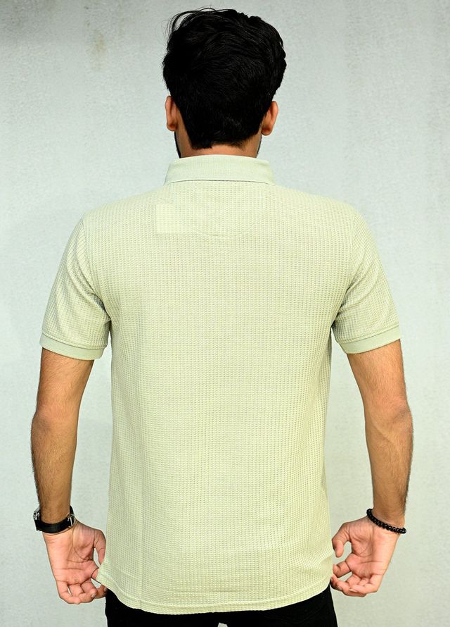Sanaulla Exclusive Pret Casual Cotton Polo D3147 Grey