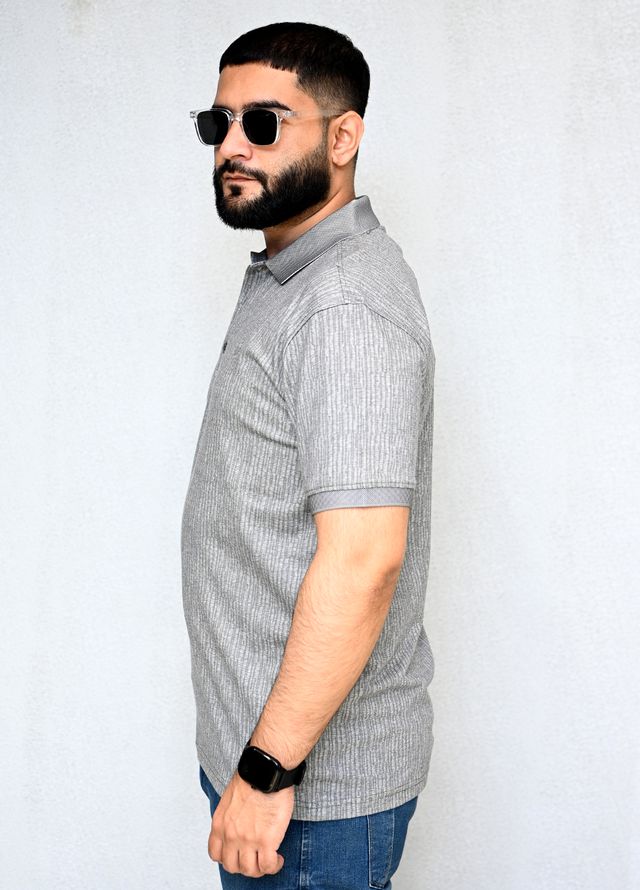 Sanaulla Exclusive Pret Casual Cotton T-Shirt D-3077 Green