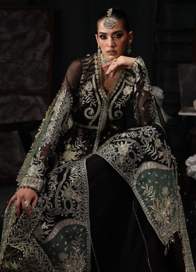 Sardinia Embroidered Organza Suits Unstitched 3 Piece D-1201 Lumen - Formals Collection