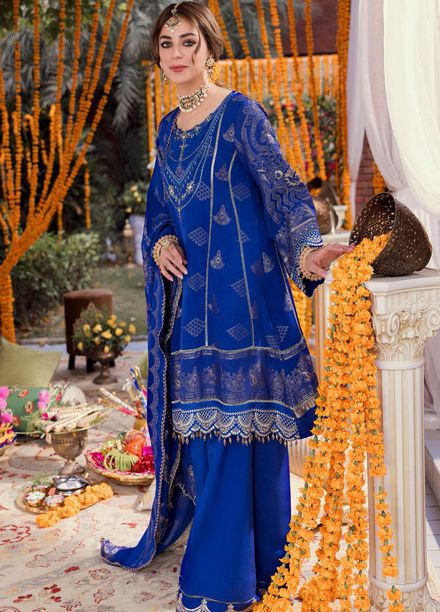 Shehnai by Motifz Embroidered Jacquard Suits Unstitched 3 Piece MT22SH MWU0 3149-999-Dastaan - Wedding Collection