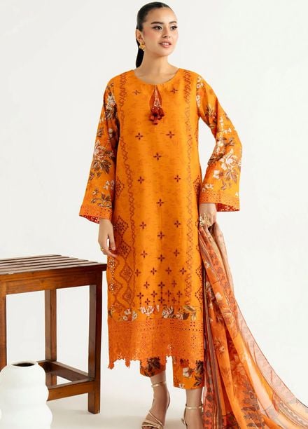 Sifa by Imrozia Pret Embroidered Lawn 3 Piece Suit SP-101 Kira