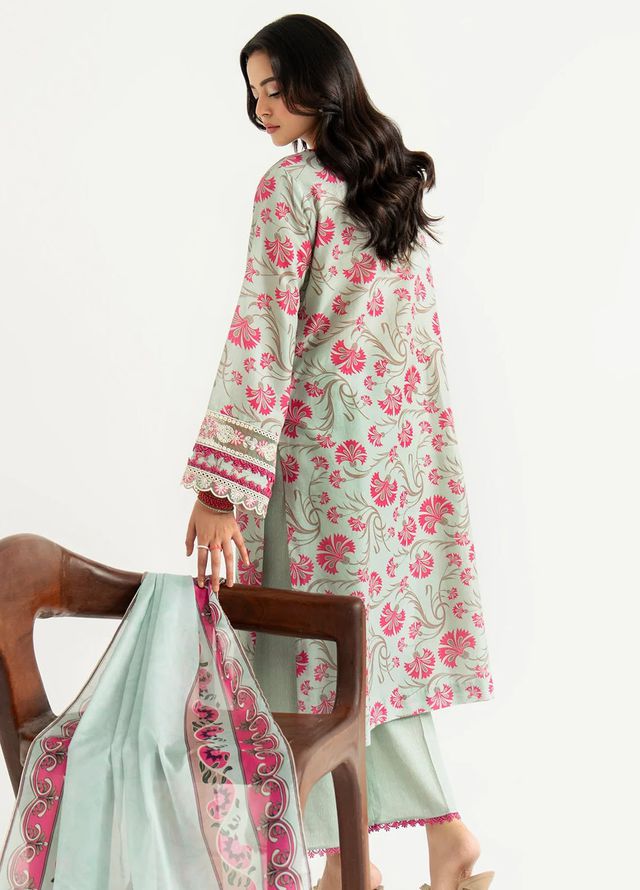 Sifa by Imrozia Pret Embroidered Lawn 3 Piece Suit SP-91 Haya