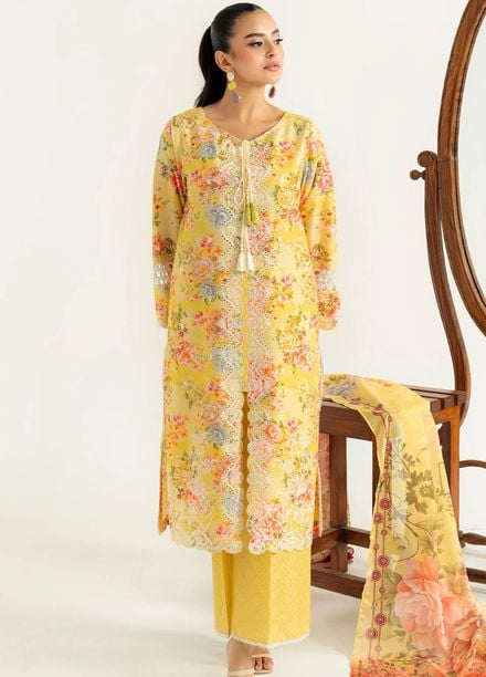 Sifa by Imrozia Pret Embroidered Lawn 3 Piece Suit SP-99 Iyla