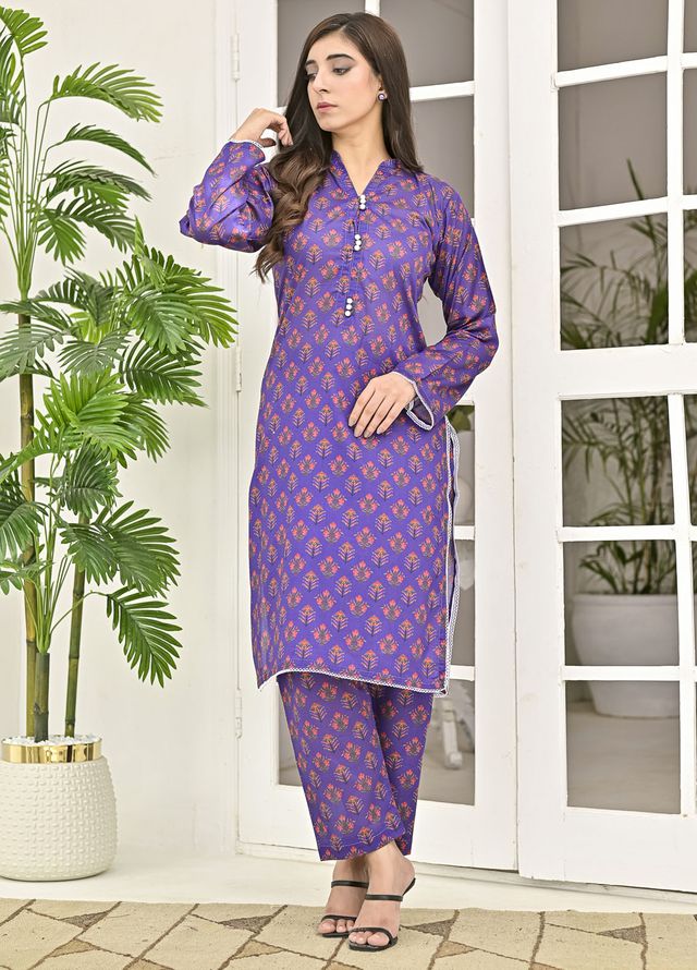 Silcot Pret Printed Lawn 2 Piece Suit Iris Charm 