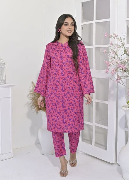 Silcot Pret Printed Lawn 2 Piece Suit Warm Autum