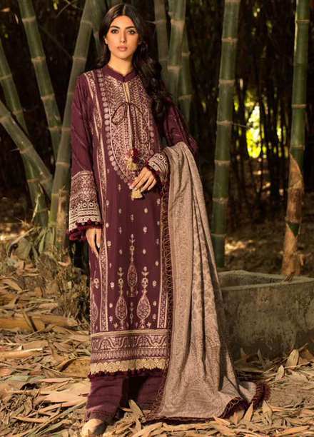 Sobia Nazir Embroidered  Suits Unstitched 3 Piece SN21W 02A - Winter Collection