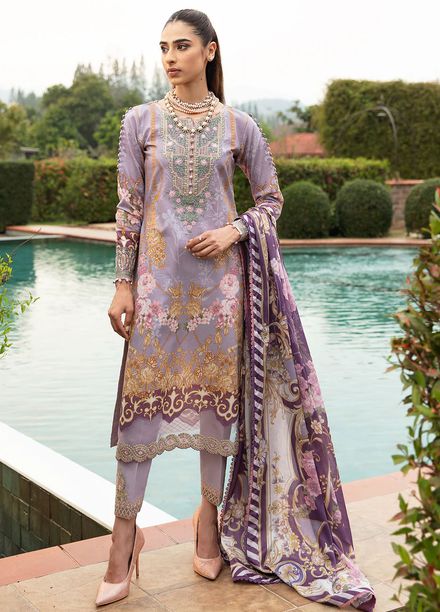 Gulaal Luxury Lawn Collection 2024 - GL 24 V1 04 FELICIA main image 0