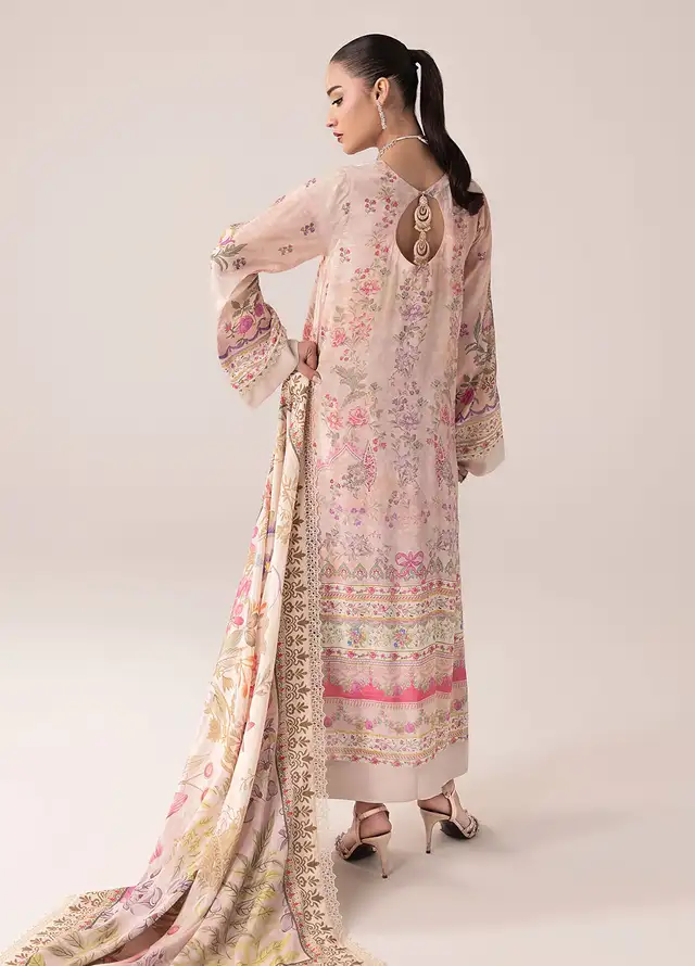 Suay by Sahane Handwork Silk Suits Unstitched 3 Piece SNE25S CT-15005 Zade - Silk Collection