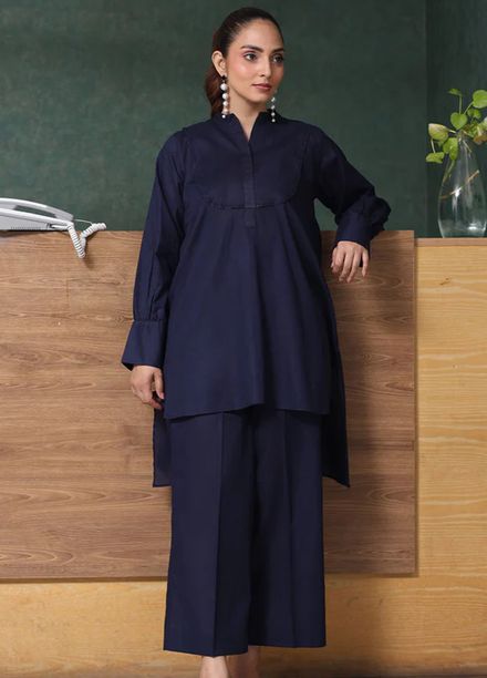 Tessa Pret Embroidered Lawn 2 Piece Suit Deep sea