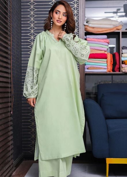 Tessa Pret Embroidered Lawn 2 Piece Suit Minted Muse