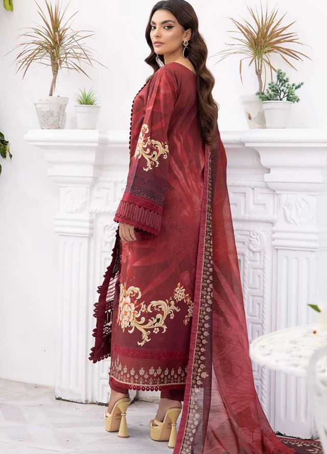 Tessa Printed Lawn Suits Unstitched 3 Piece Classic Charm - Summer Collection