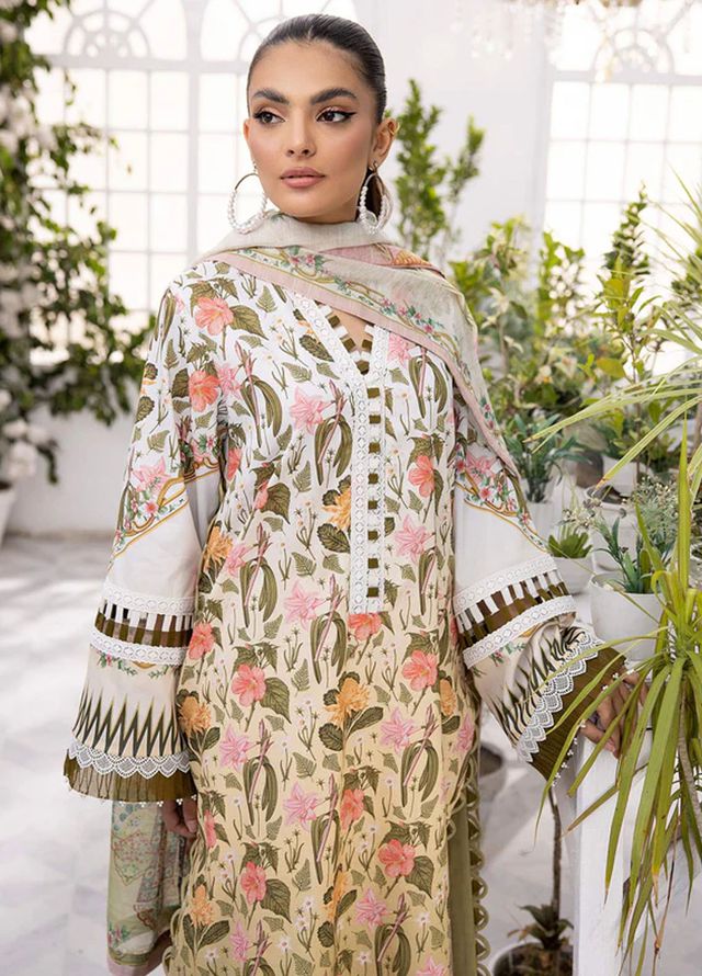 Tessa Printed Lawn Suits Unstitched 3 Piece Vintrage Vibes - Summer Collection