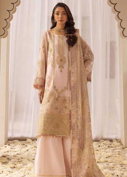 Tessa Studio Embroidered Net Suits Unstitched 4 Piece Dur e Fishan - Formals Collection