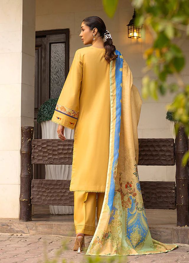 Tessa Studio Pret Embroidered Lawn 3 Piece Suit Sunehri Aura