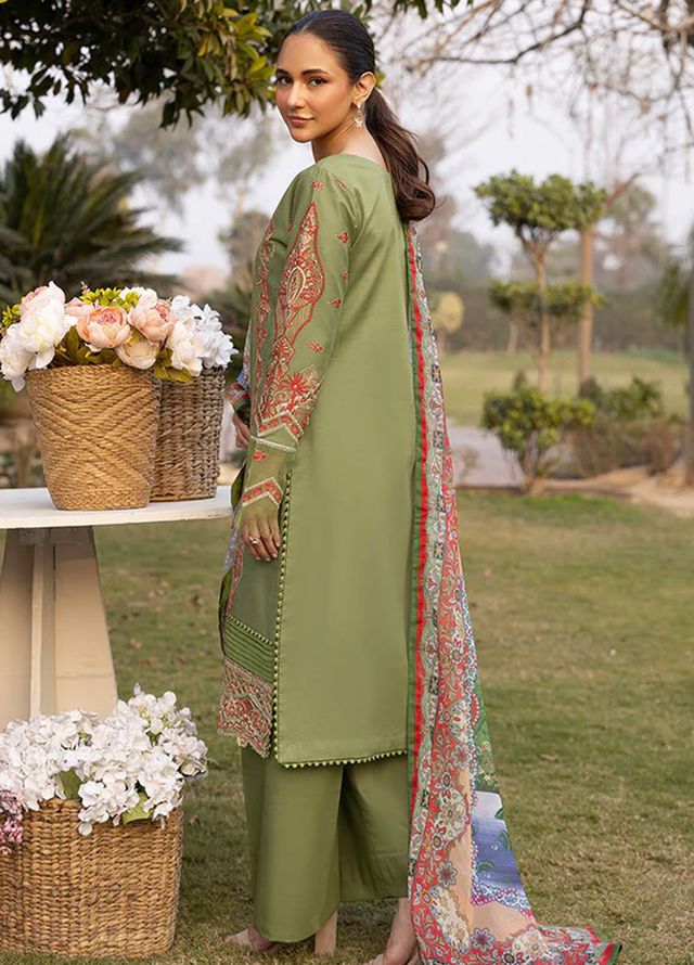 Tessa Studio Pret Embroidered Lawn 3 Piece Suit Verdant Grace