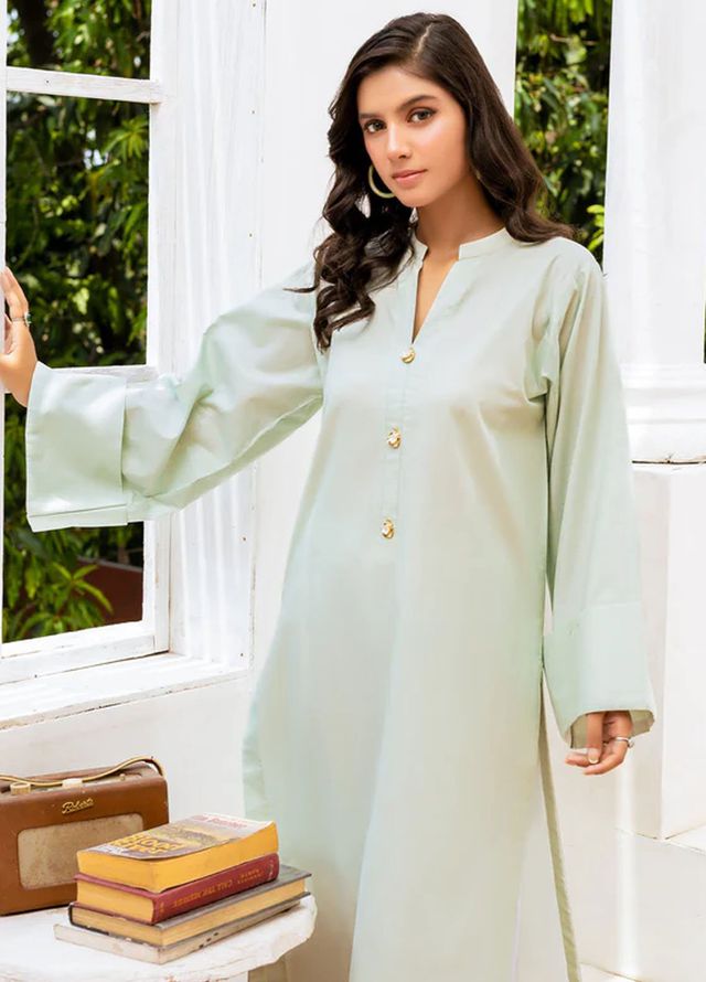 Tessa Pret Solid Lawn 2 Piece Suit Cool Crush