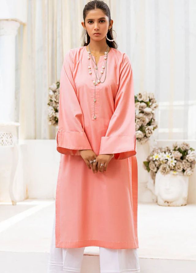Tessa Pret Solid Lawn 2 Piece Suit Rosey Haze