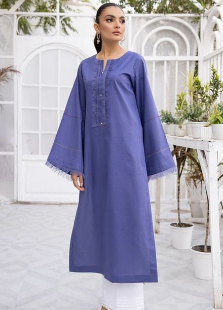 Tessa Pret Solid Lawn 2 Piece Suit Royal Regin