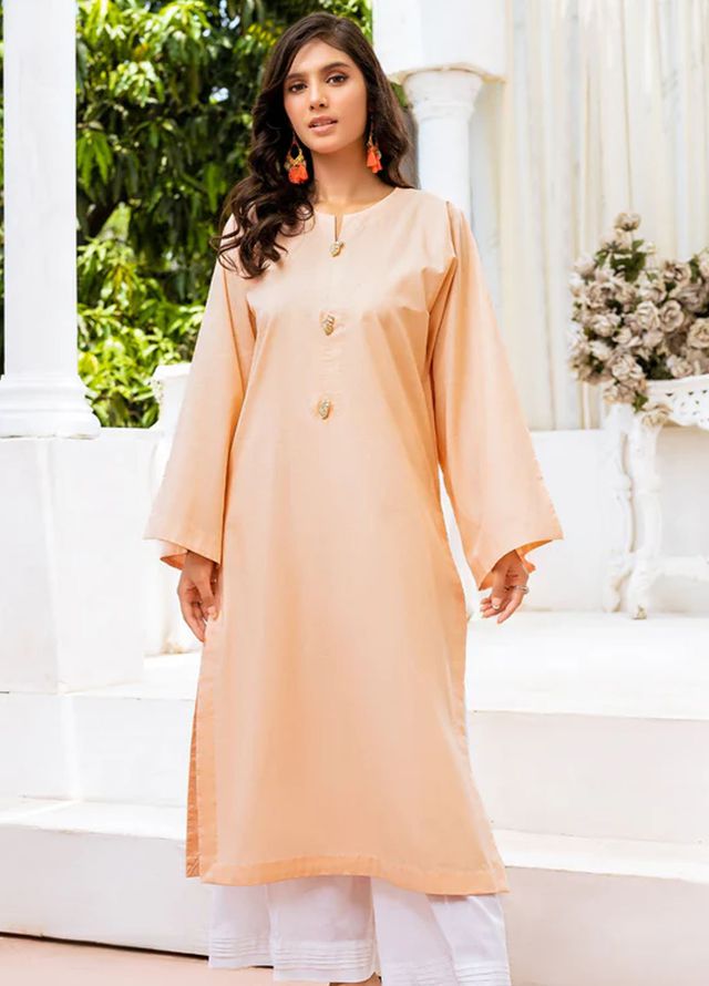 Tessa Pret Solid Lawn 2 Piece Suit Warm Whisper