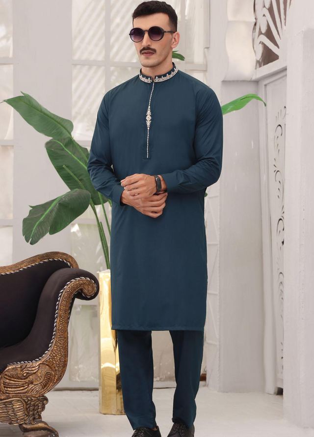 The Great Master (TGM) Wash N Wear Formal Kurta Pajama for Men -  TGM22MFS Jasper