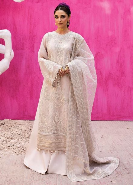 The Empress by Emaan Adeel Embroidered Chiffon Suits Unstitched 3 Piece EA25TE D-06 Lumesse - Formals Collection